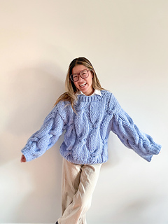 Yarn: The Wool in Dusty Blue
Knitter: beatificbrenda