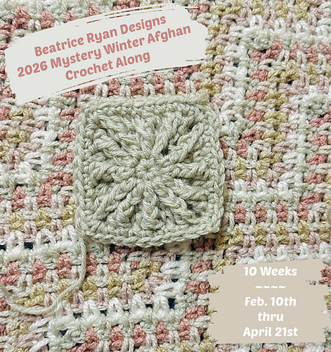2026 Mystery Winter Afghan CAL