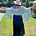 Blue Sunday Shawl pattern 