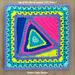 Eye of the Storm Square pattern