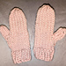 Chunky mittens with thumb flap pattern