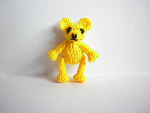 Tiny Crochet Bear photo 2