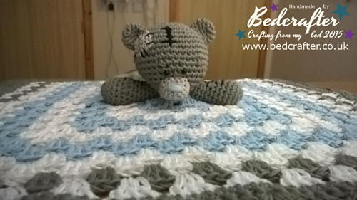 Ravelry Bedcrafter S Me To You Bear Comfort Blanket