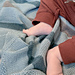 Striped Baby Blanket pattern