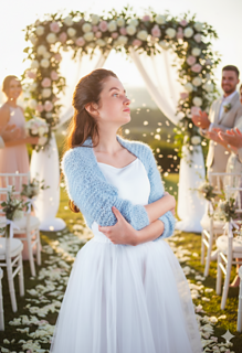 knit your wedding bolero