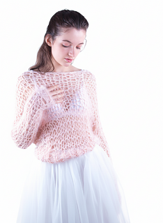 net sweater look through for brides instruction