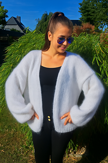 Weicher Cardigan leicht zu stricken für anfänger