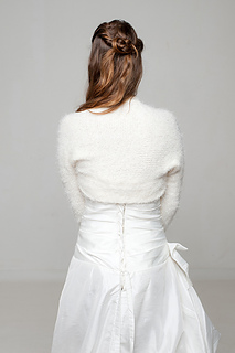 Cozy knit sweater, jacket and bolero pattern for brides the book