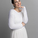 Cozy knit sweater, jacket and bolero pattern for wedding