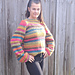 Coloured sweater pattern 
