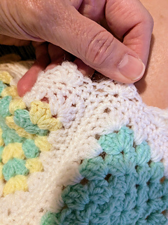 border close up before disassembling