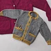 Child Set In Sleeve Crew Neck or V-Neck Cardigan pattern 