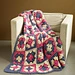 West Coast Granny Square Afghan pattern 
