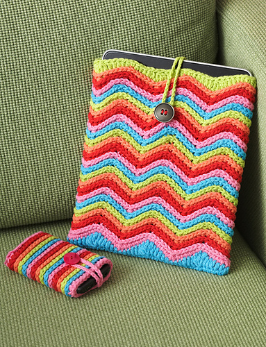 Rainbow Stripes Tablet Cover photo 1