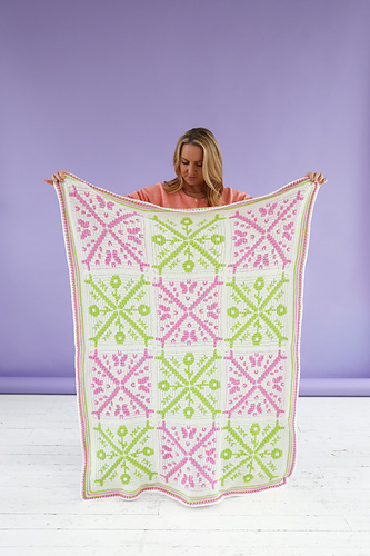 Flutter and Bloom Blanket