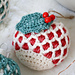 Moroccan Holly Bauble Set pattern