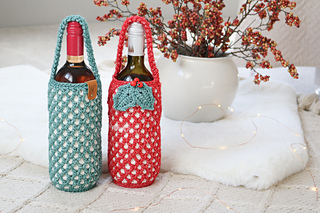 Moroccan Holly Wine Bottle Holder