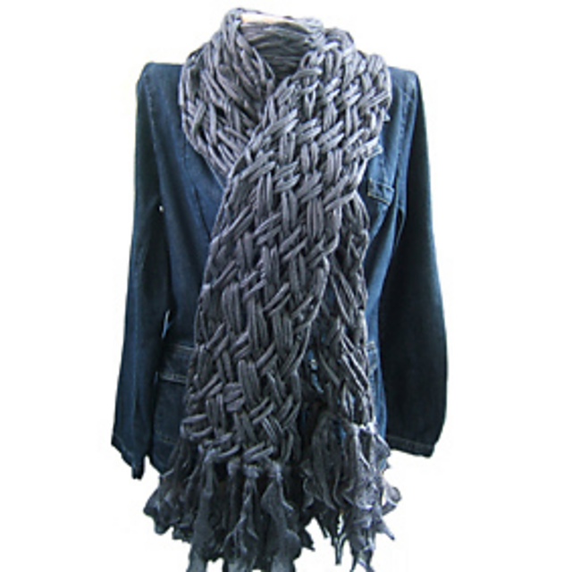 Ravelry GIANT FLAME SCARF DESIGN 1 OF 2 pattern by Lorraine Hearn
