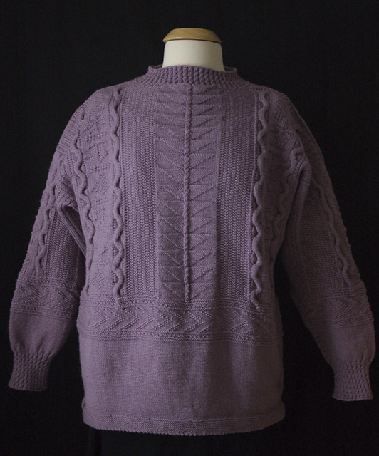 At Sea Gansey pattern by Beth Brown-Reinsel