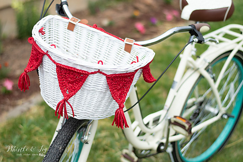 Bike Basket Bunting photo 1