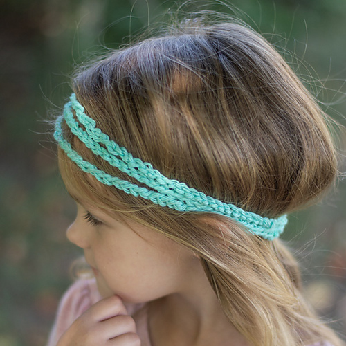 Ravelry Boho Headband pattern by Bethany Dearden
