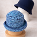 Hat BUCKET Blue pattern 