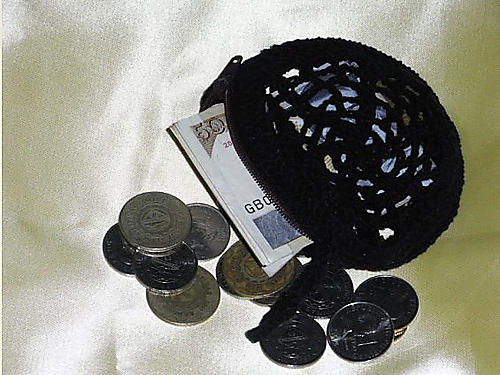 Spider Mesh Coin Purse photo 1