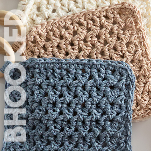 Quick Farmhouse Crochet Dishcloth photo 3