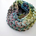 Braided Hairpin Lace Infinity Scarf photo 4