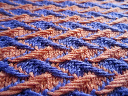 Zig-zag Jacquard Dishcloth photo 1