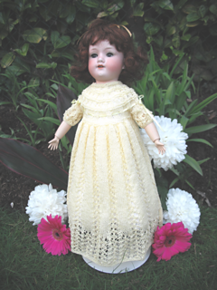 antique doll dress