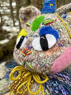Eyes gleaming bright with mischievous intent, who knows what tomfoolery he will get into today