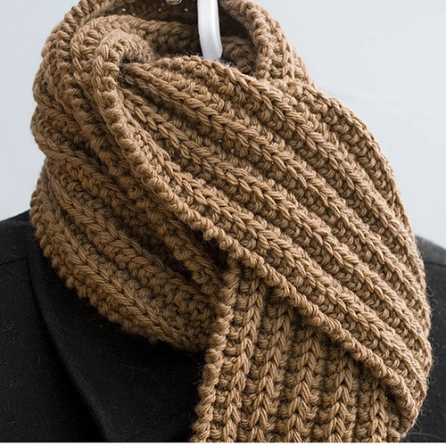 Ravelry: Dimensional Rib Scarf pattern by Judy Stalus