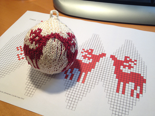 Julekuler - ice crystalled reindeers (Rentiere mit Eisstern) photo 4