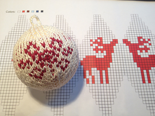 Julekuler - ice crystalled reindeers (Rentiere mit Eisstern) photo 3