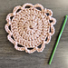 Bulky Crochet Coaster pattern 