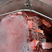 Red Naturally Dyed Yarn at Blue Thistle Fibers Mill & Dye Studio - Gauley Bridge, West Virginia