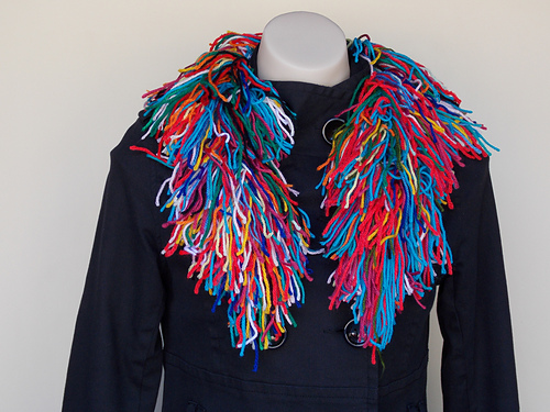 Scrap Crochet Scarf photo 2