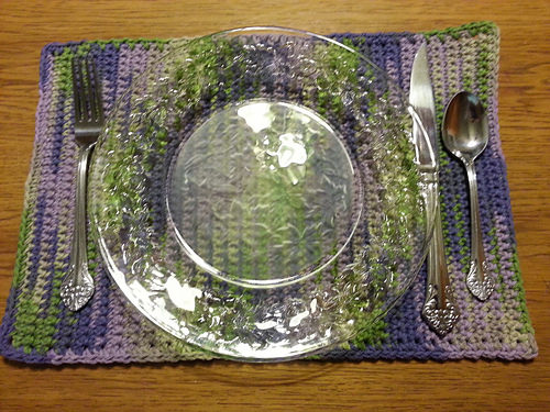 Simple Vertical Stripe Placemat photo 2