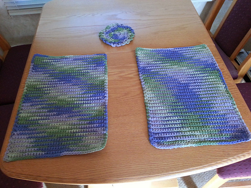 Simple Vertical Stripe Placemat photo 3
