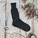 Bas en magic loop debutant par la pointe pattern