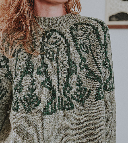 Konge-laks Genser - Caitlin Hunter