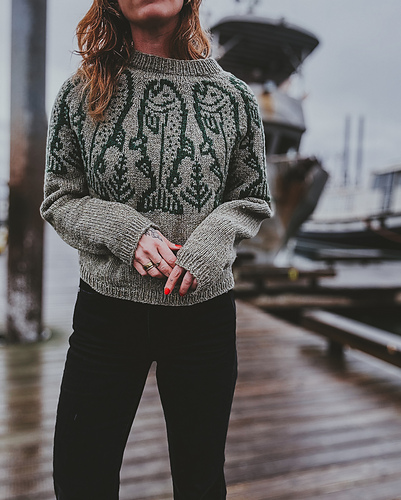 Konge-laks Genser - Caitlin Hunter