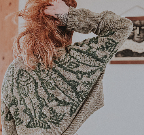 Konge-laks Genser - Caitlin Hunter