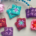 Granny Square Earrings pattern 