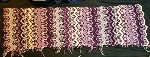 All done except weaving in ends and blocking