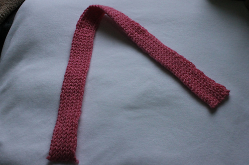 slip stitch doll scarf photo 1