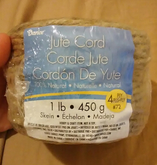 Ravelry Darice Jute Cord 4 ply 72