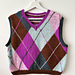 Argyle Affair Vest pattern