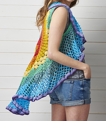 Rainbow Mandala Waistcoat 다른 모습 4